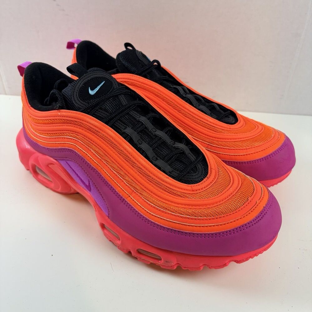Nike Air Max Plus/97 Pink Hyper Magenta Sneakers Men's Size 13